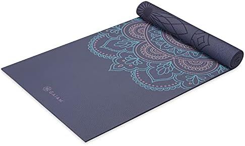 Amazon.com : Gaiam Yoga Mat Premium Print Reversible Extra Thick Non Slip Exercise & Fitness Mat ... | Amazon (US)