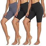 Amazon.com: TNNZEET 3 Pack Biker Shorts for Women – 8" Buttery Soft High Waisted Yoga Cycling W... | Amazon (US)