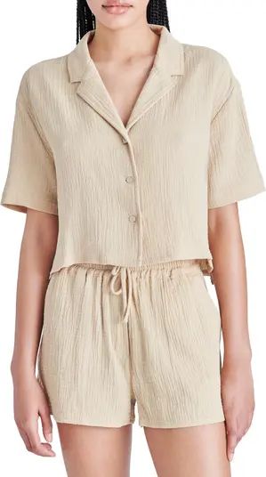 Paloma Gauze Button-Up Shirt | Nordstrom
