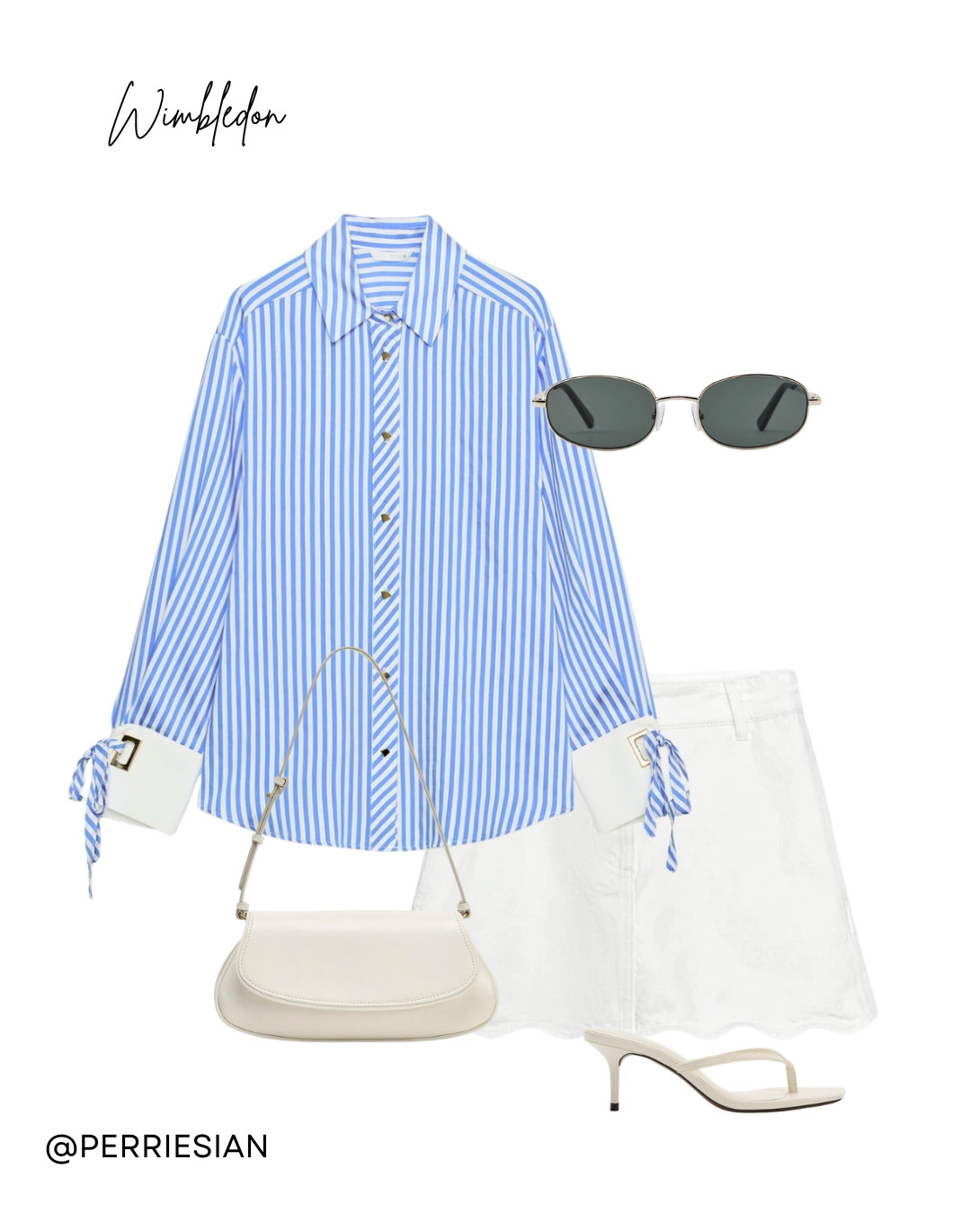 Wimbledon Outfit Inspiration 🎾

Blue Stripe Shirt, White Denim Mini Skirt, Blue And White Summer Outfit, Classic Wimbledon Style, Preppy Summer Look, Chic Daywear Outfit, Clean Girl Styling, Minimal Summer Edit, Summer Style, Summer Outfit

#LTKuk #LTKsummer #LTKeurope
