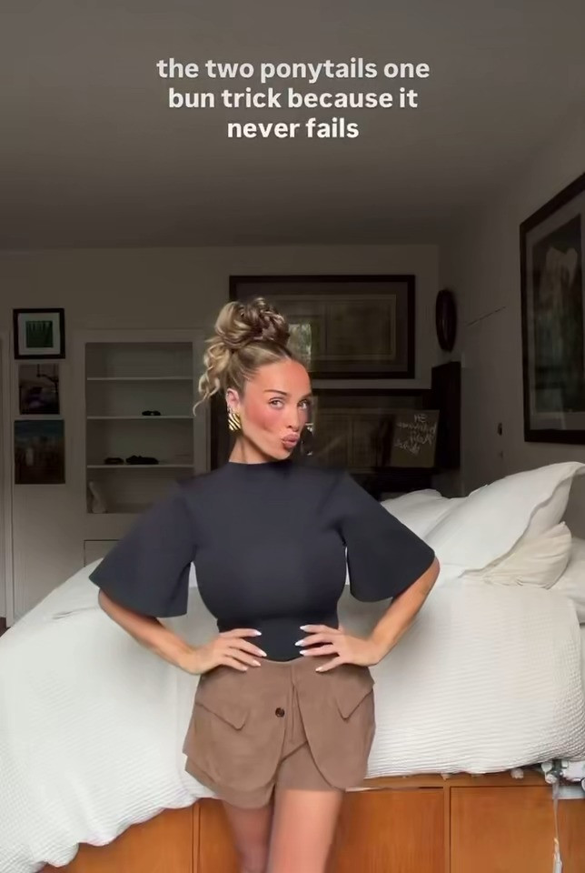 The two ponytails one bun trick because it never fails 💁🏼‍♀️ 

 #LTKdayinmylife #LTKgrwm #LTKootd