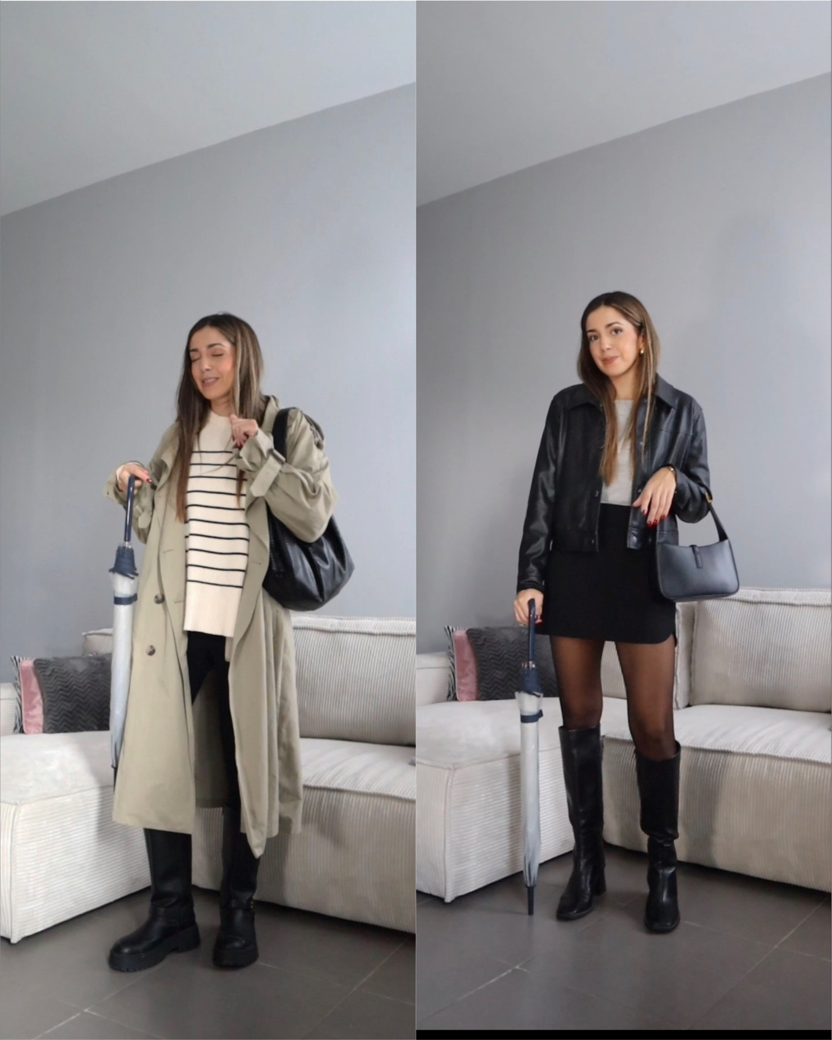 2 outfits pour les journées pluvieuses 

#LTKeurope #LTKstyletip #LTKSeasonal