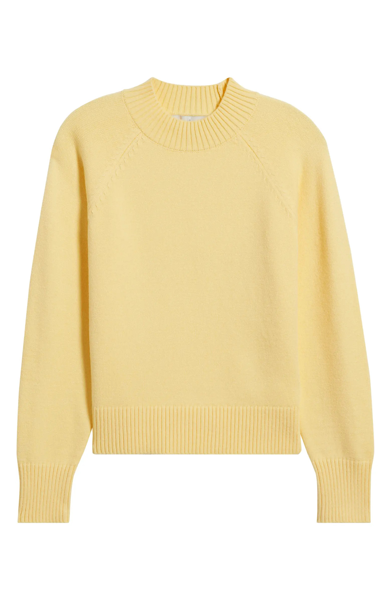 Mock Neck Raglan Sleeve Sweater | Nordstrom