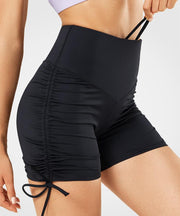 Shift Tie Side Yoga Shorts | Women's Sports Shorts | Yvette Sports Development