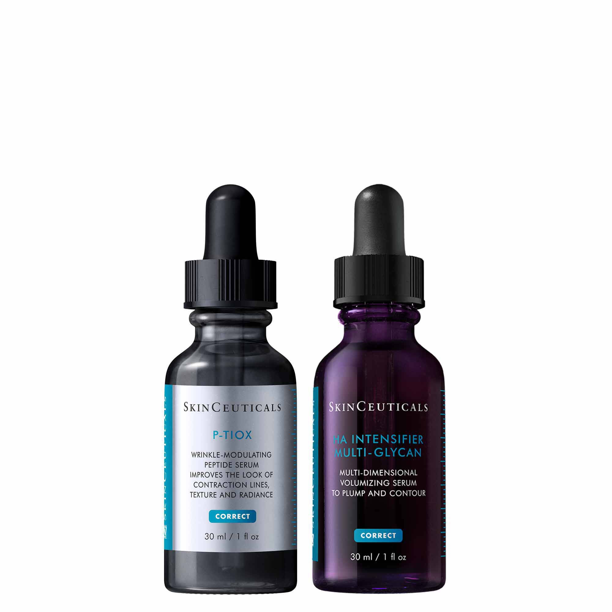 Anti-Aging Power Pair | P-TIOX | Hyaluronic Acid Intensifier Multi-Glycan | SkinCeuticals | SkinCeuticals