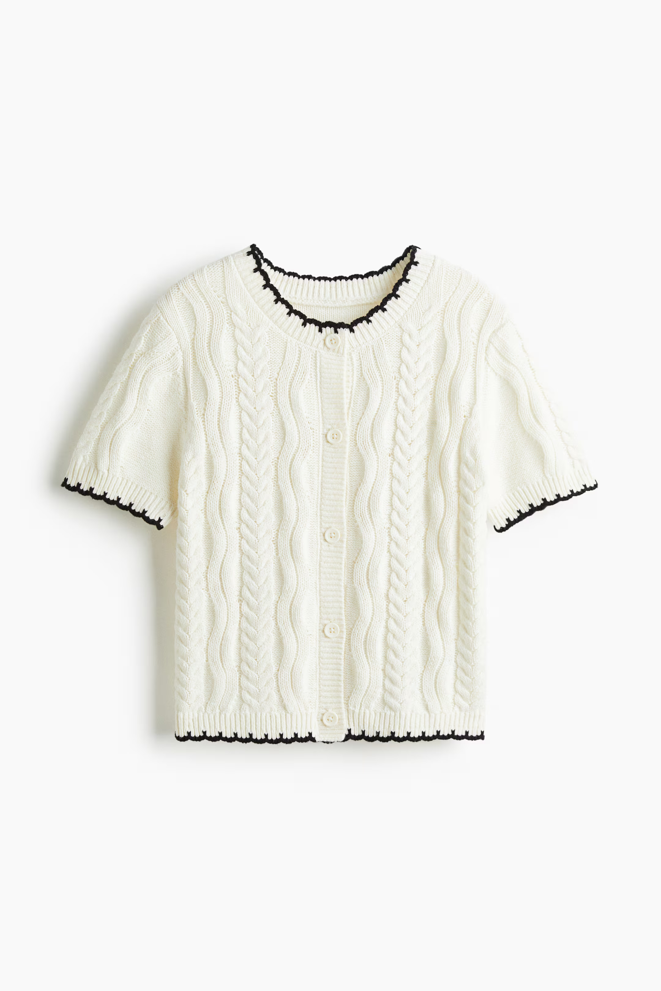 Cable-knit cardigan | H&M (UK, MY, IN, SG, PH, TW, HK)