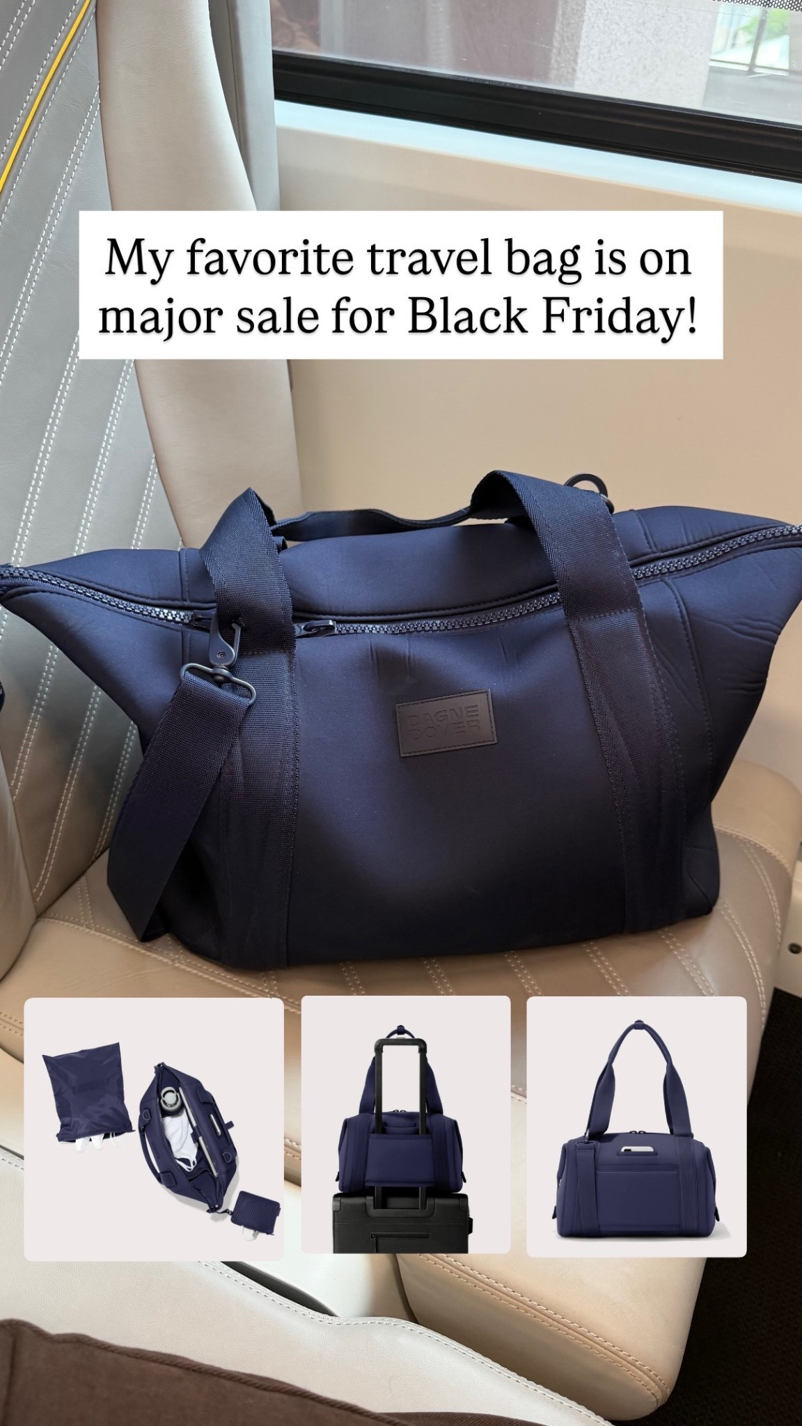 My all time favorite travel bag is on major sale for Black Friday! This is a size medium but I also own the large and they’re both amazing. They have multiple compartments for easy storage and are made of a neoprene material so they’re super durable. This is a MUST if you travel!

Travel bag, carry on, Black Friday, sale alert, travel, bag, organized bag

#LTKHoliday #LTKSaleAlert #LTKCyberWeek