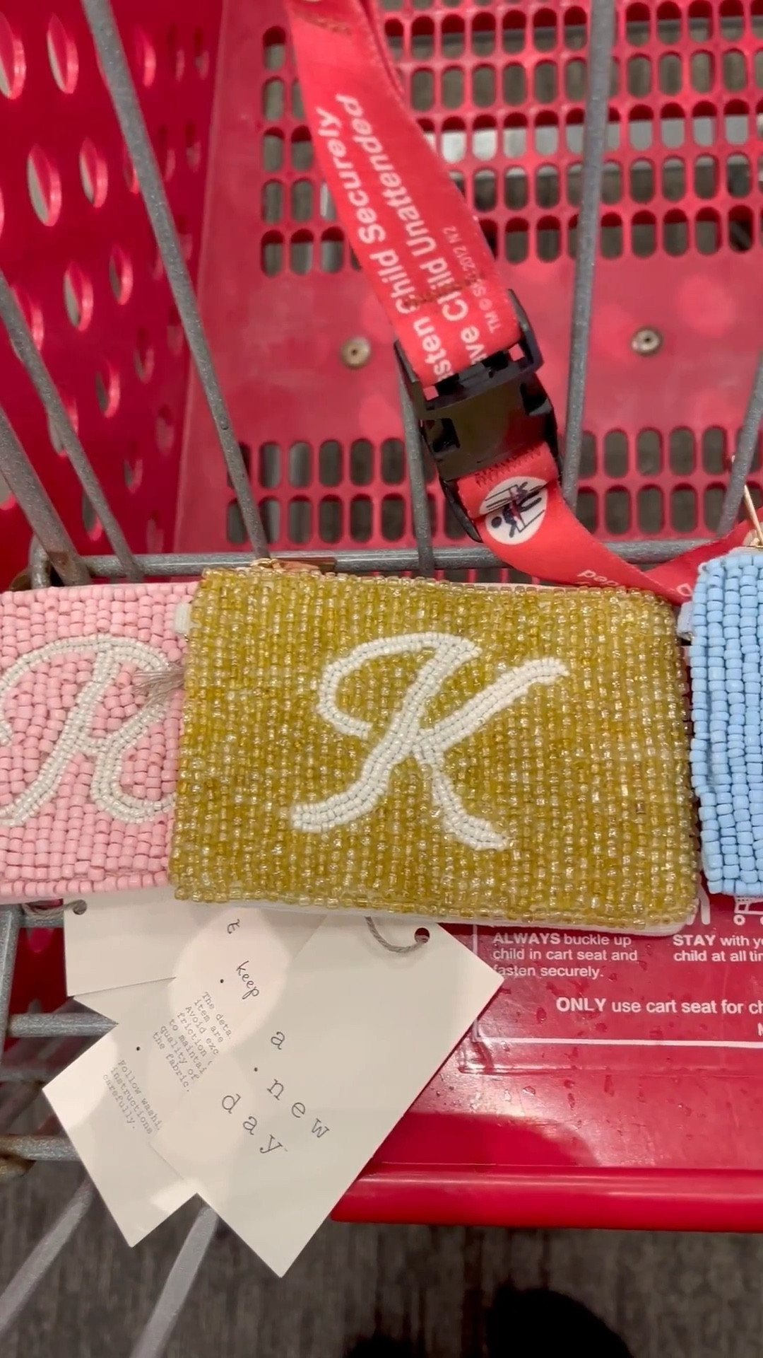 Cute gift idea for your bridesmaids. 

I absolutely love these beaded initial pouches, which are about the size of a coin purse. Find them at Target, more colors and letters online. 

Bridal party gift, mother of the bride gift, mother of the groom gift, mom gift.

#LTKSeasonal #LTKWedding #LTKMothersDay