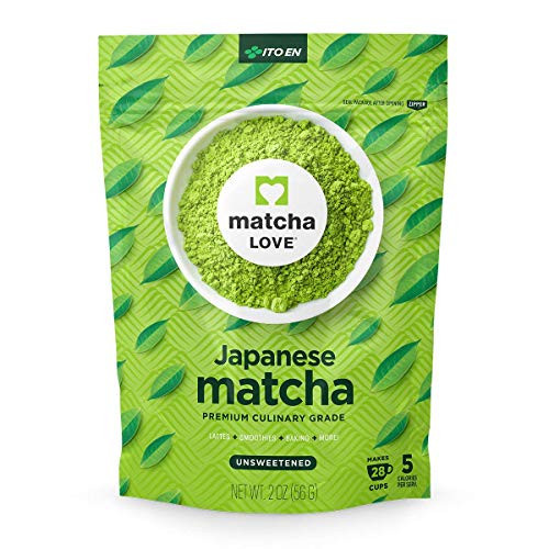 Matcha Love Premium Culinary Matcha Powder, Unsweetened, Resealable pouch, 2oz (Pack of 1) | Amazon (US)