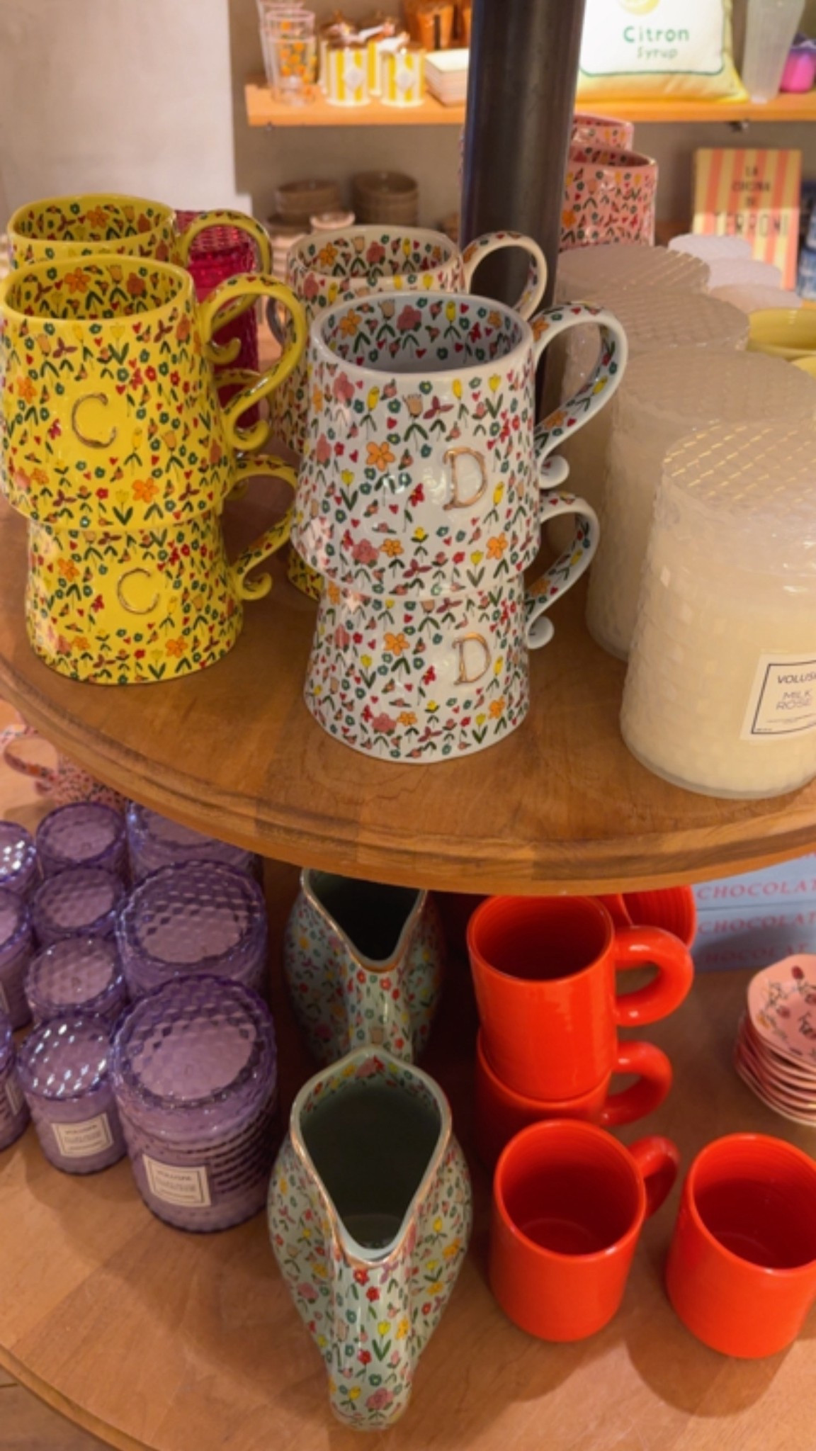 Anthropologie home decor finds 🌸 // Floral monogram mug, Voluspa candle 

#LTKHome #LTKSeasonal