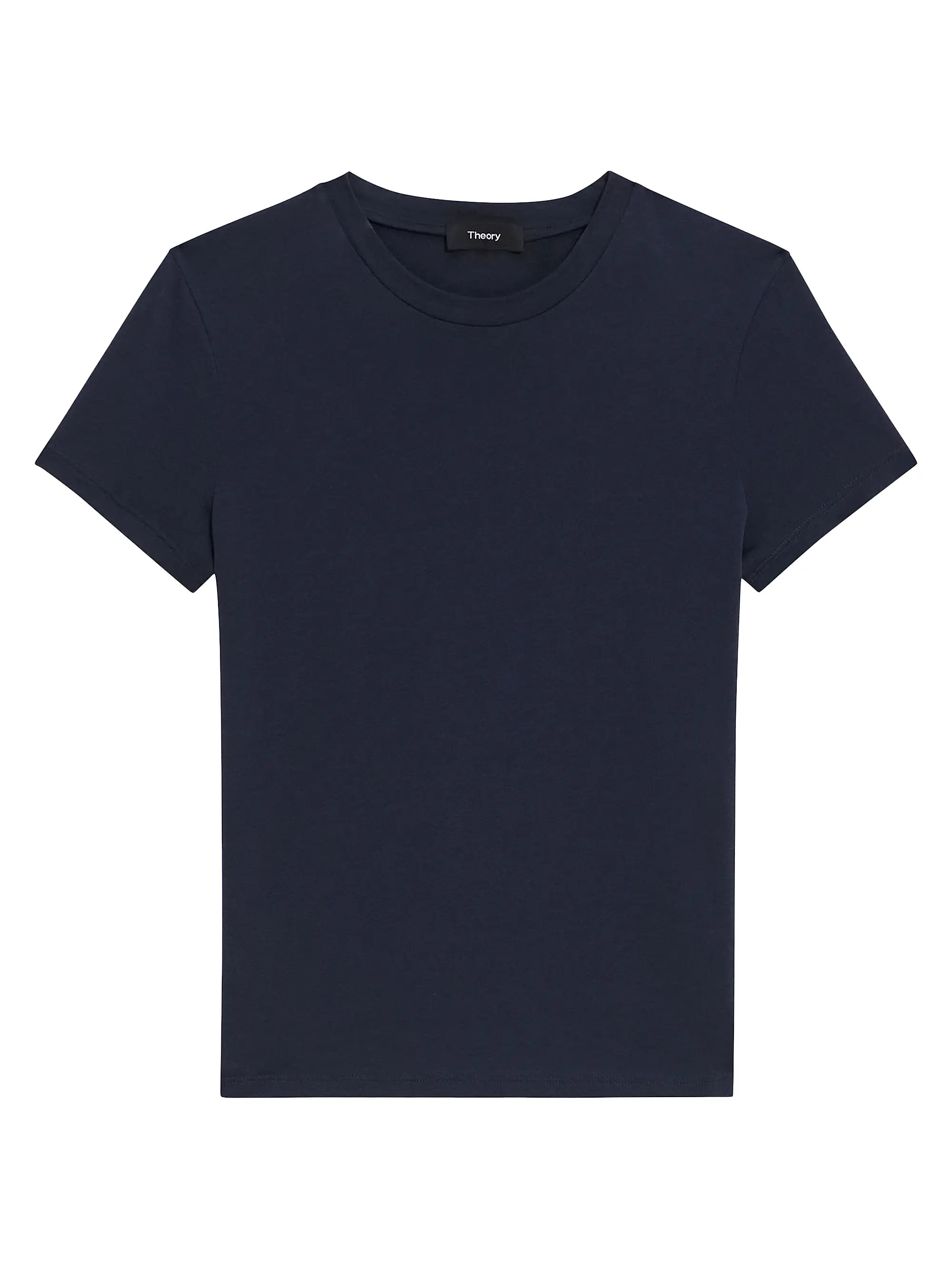 TheoryCrewneck Cotton T-Shirt | Saks Fifth Avenue