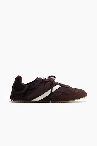H & M - Trainers - Dark Brown/Cream | H&M (UK, MY, IN, SG, PH, TW, HK)