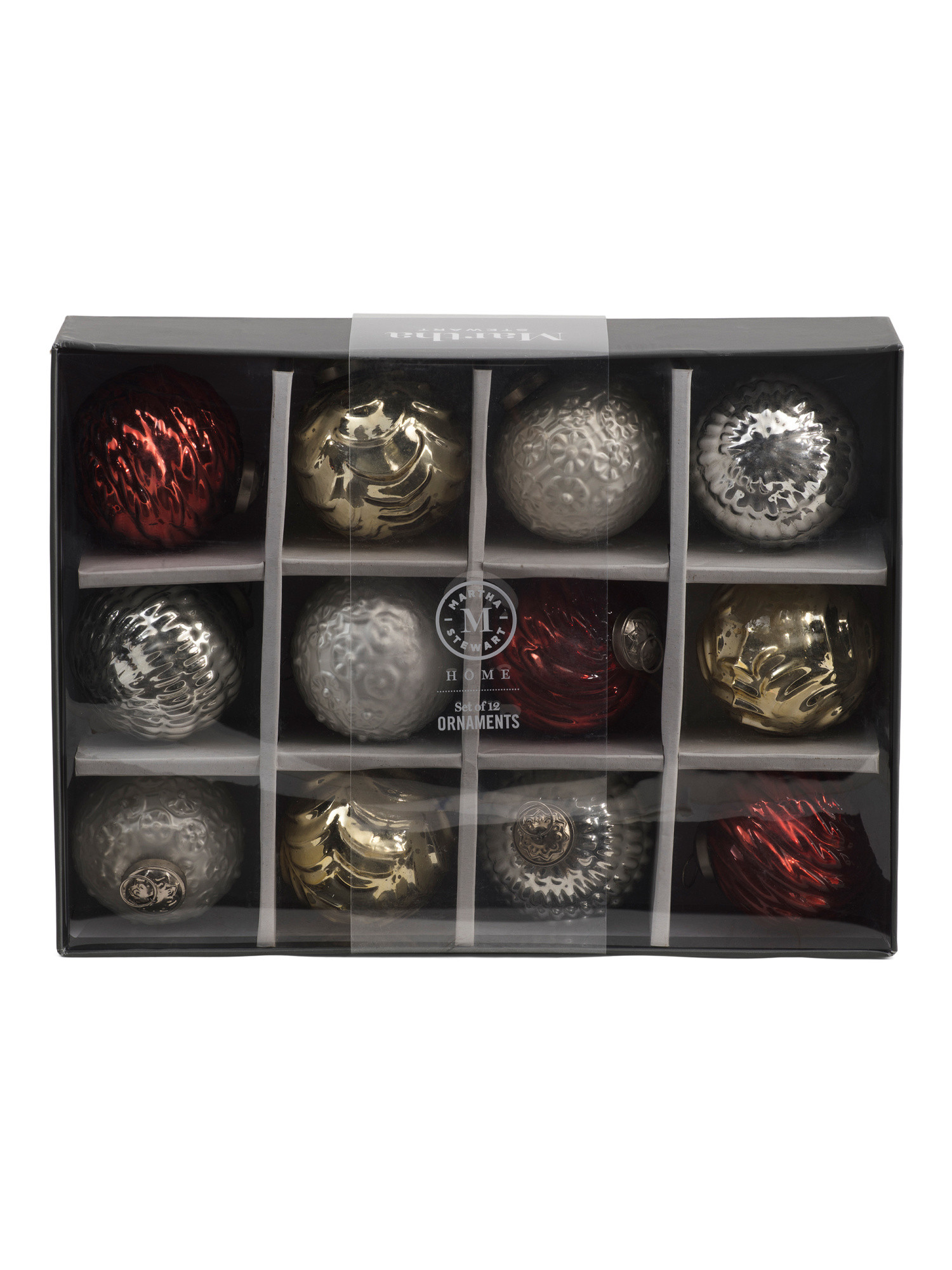 12pc 3in Ornament Set | TJ Maxx