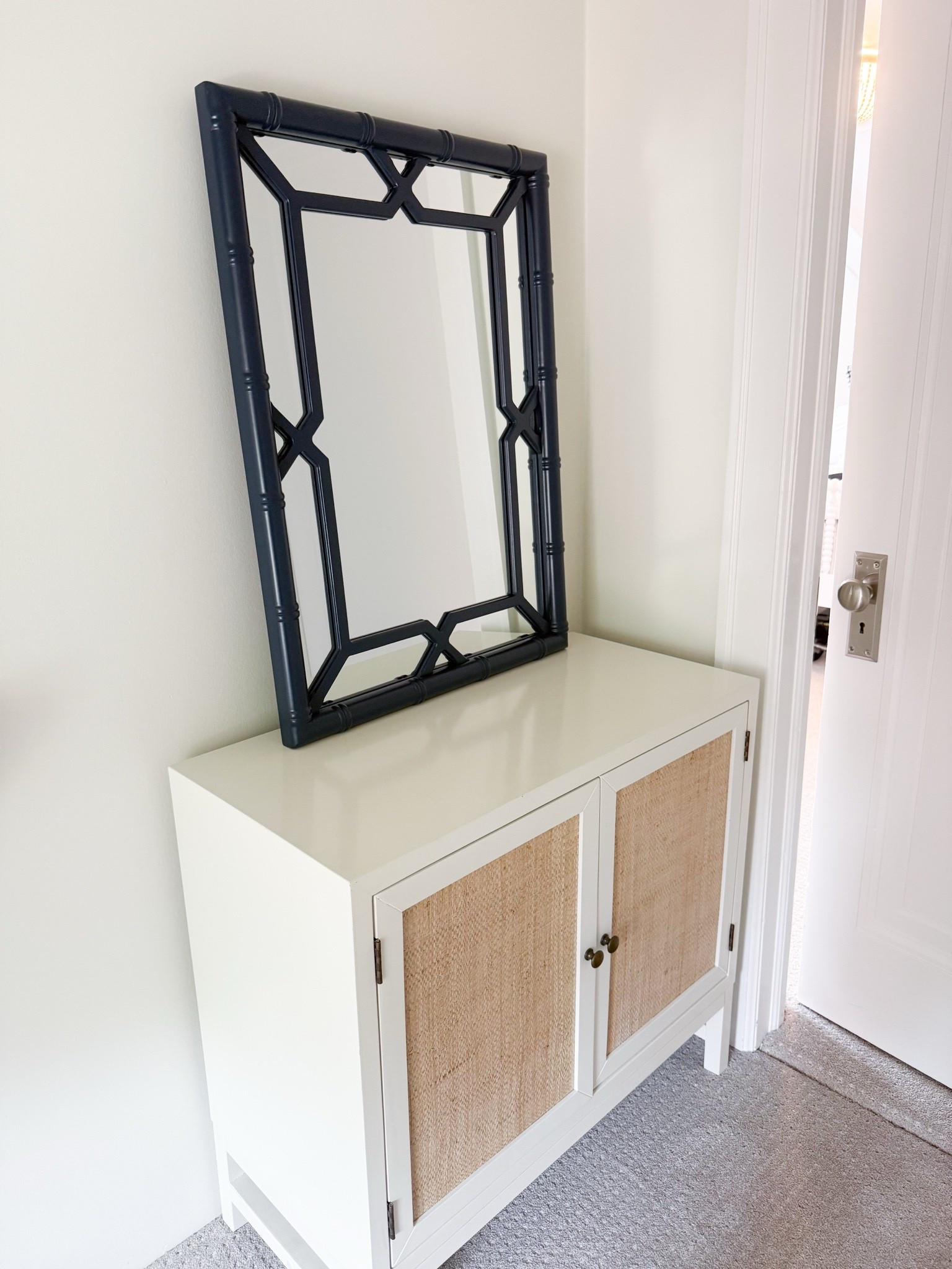 New navy mirror for our 3rd floor

#LTKHome