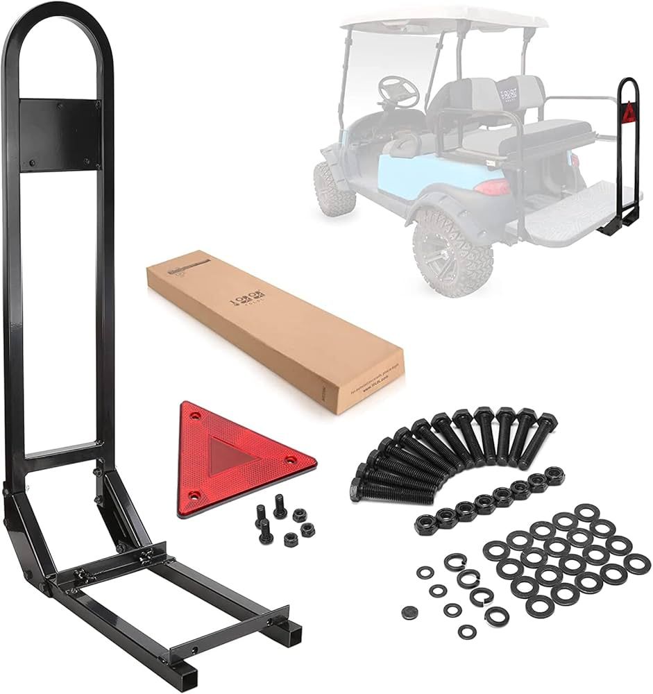 10L0L Universal Golf Cart Rear Safety Grab Bar Fits Club Car, EZGO, Yamaha | Amazon (US)
