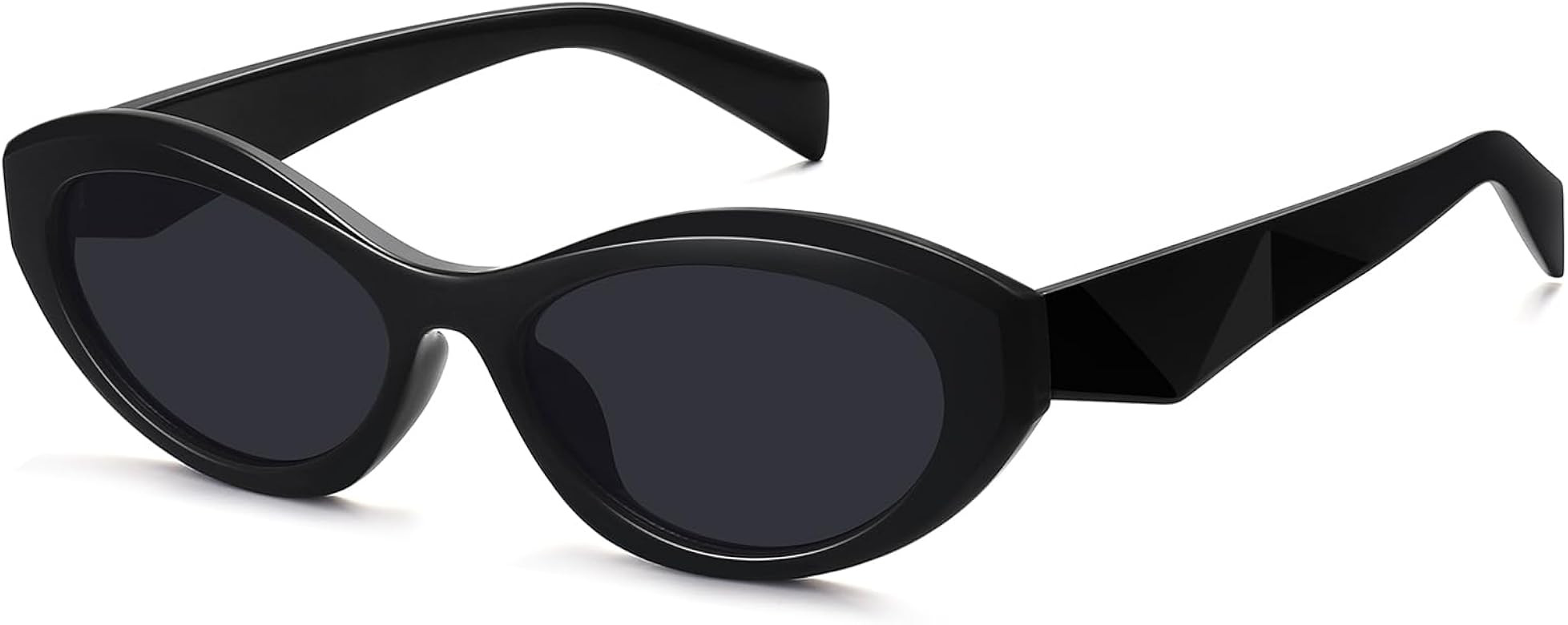Retro Small Oval Cat Eye Sunglasses for Women Trendy Y2K Sun Glasses Vintage FZN816 | Amazon (US)