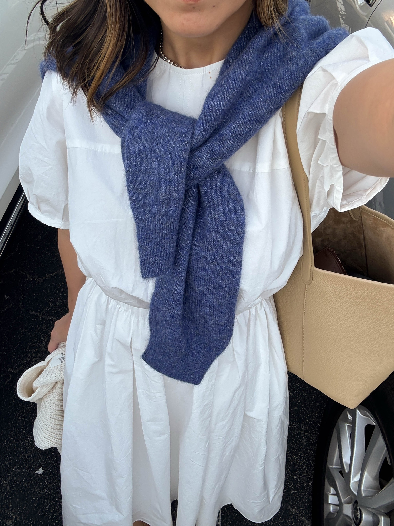 What I wore to Mikes birthday dinner. This dress from Rue Sophie is so pretty. I’m in the petite xs. Has pockets! And just comfy. 

Rue Sophie dress petite xs
DÔEN cardigan small
Ancient Greek sandals 35
The Row bag small - linked similar 
Electric Picks earrings
Dorsey James necklace 15"

#LTKPetite