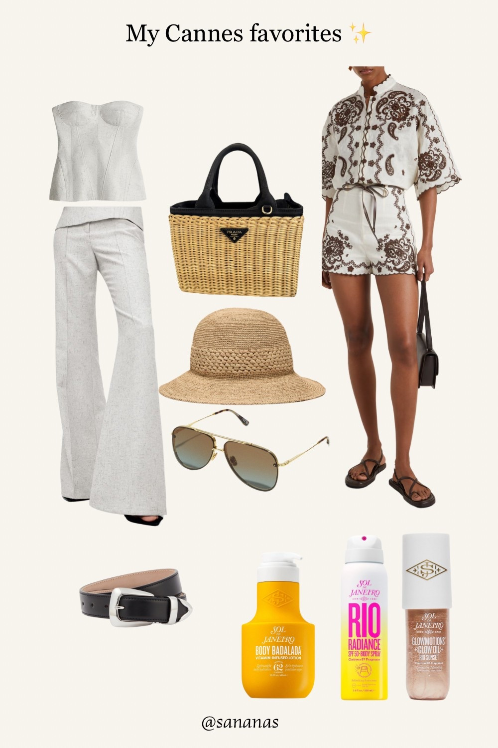 ✨Un mix de pièces en lin et coton signées H&M et Zimmermann, parfaites pour des looks élégants et aériens. Côté corps, j’ai misé sur les textures ensoleillées de Sol de Janeiro pour le corps. Des alliés qui ont tout changé dans ma routine pendant le festival de Cannes 🫶🏻✨ shop my looks here ! & follow for more finds 🫶🏻

#LTKsummer #LTKstyletip #LTKbeauty