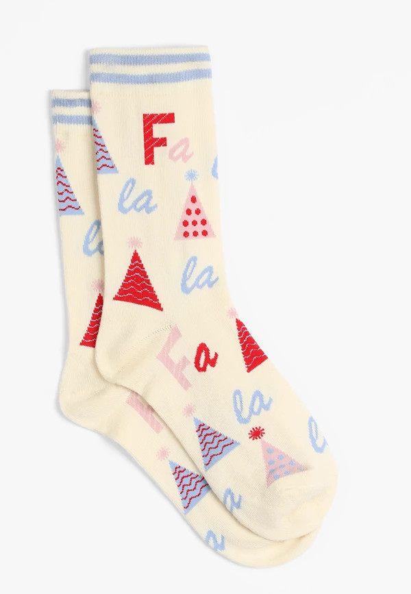 Fa La La Crew Socks | Maurices