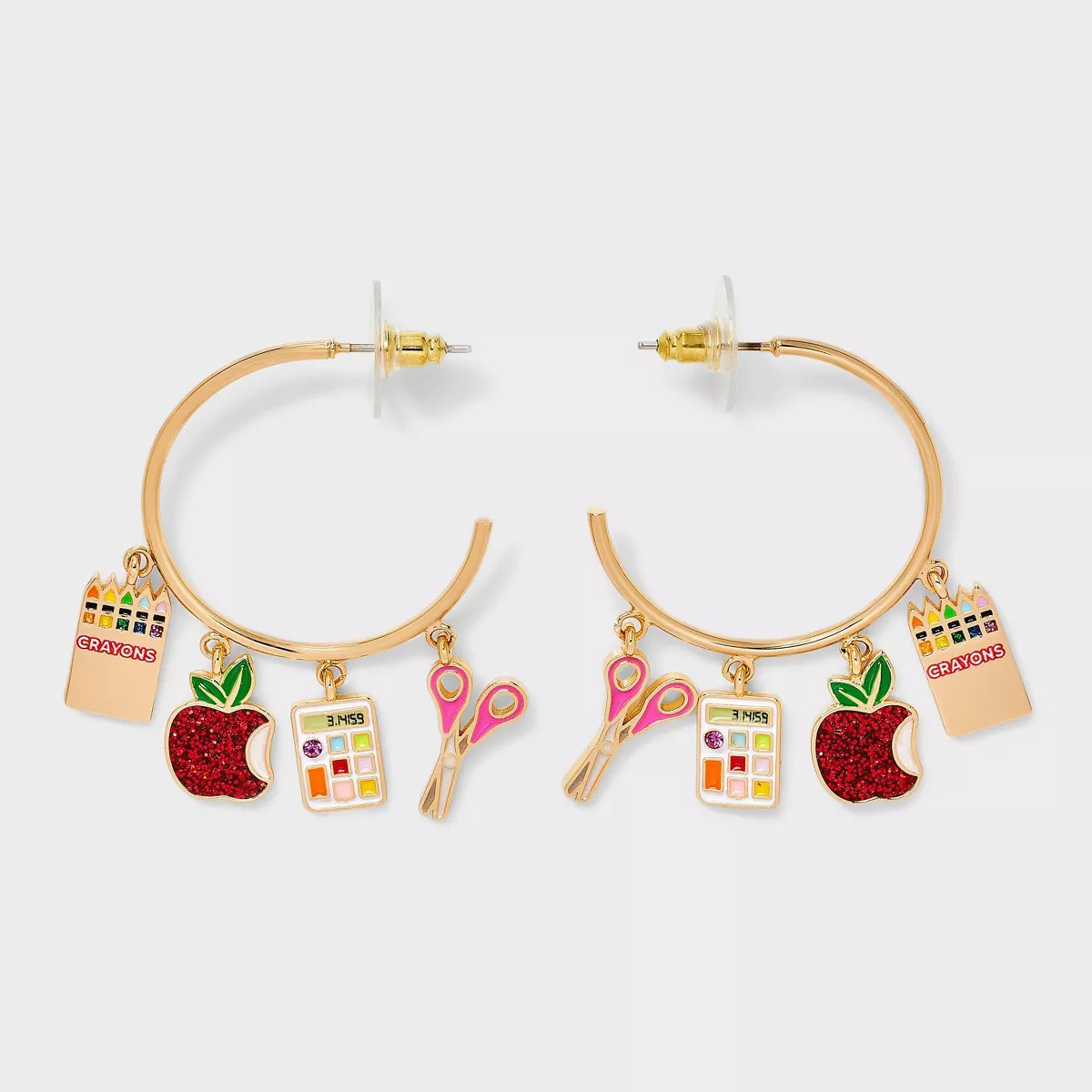 SUGARFIX by BaubleBar Backpack Essentials Statement Earrings - Gold | Target