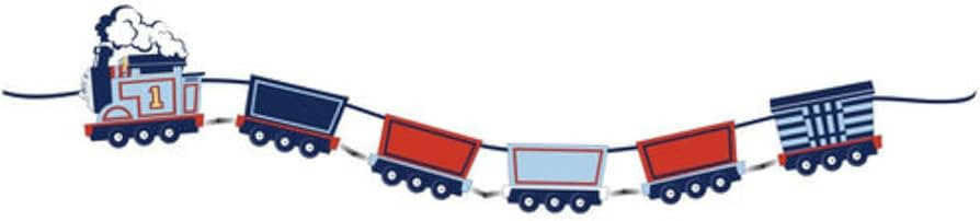 Bonjour Fete Thomas & Friends Train Banner - Birthday Party Supplies - Thomas & Friends Train The... | Amazon (US)