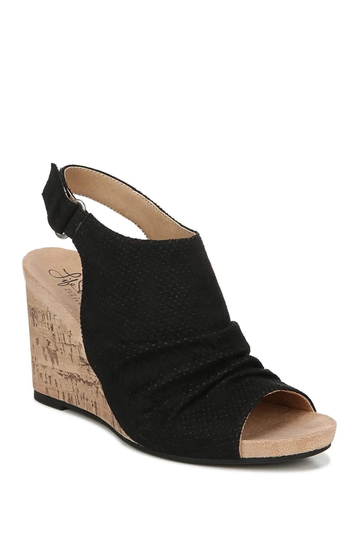 LifeStride Harriet Cork Wedge Sandal at Nordstrom Rack | Nordstrom Rack