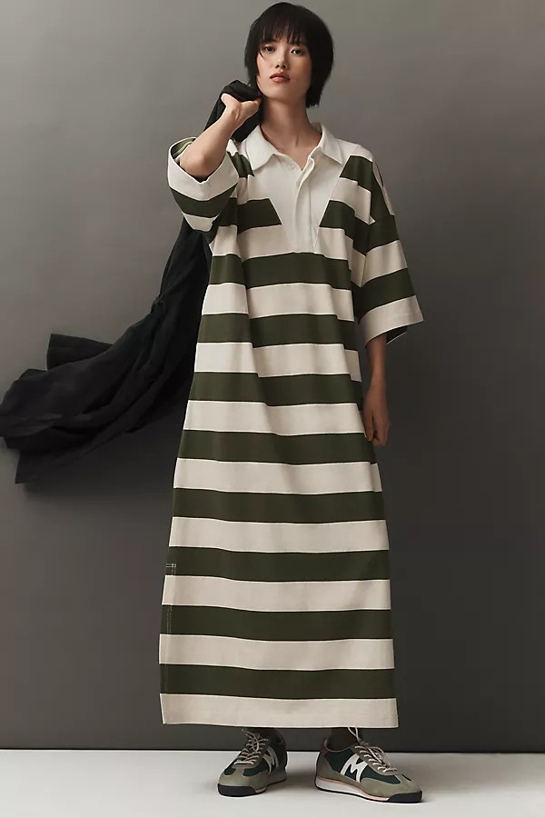 Rugby Oversized Maxi Dress | Anthropologie (US)