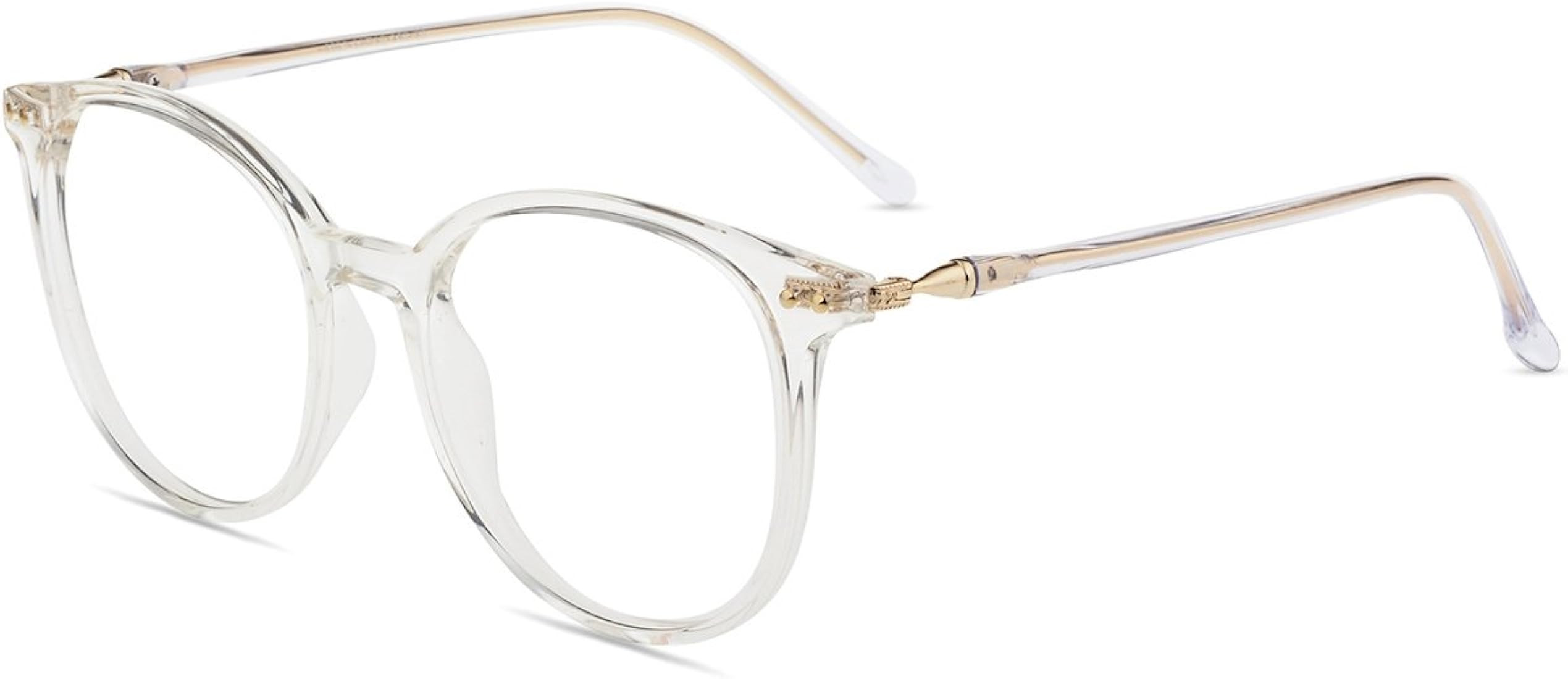 Firmoo Blue Light Blocking Computer Glasses Round Eyewear Anti Blue Light Lens Eye Strain Reduce Hea | Amazon (CA)