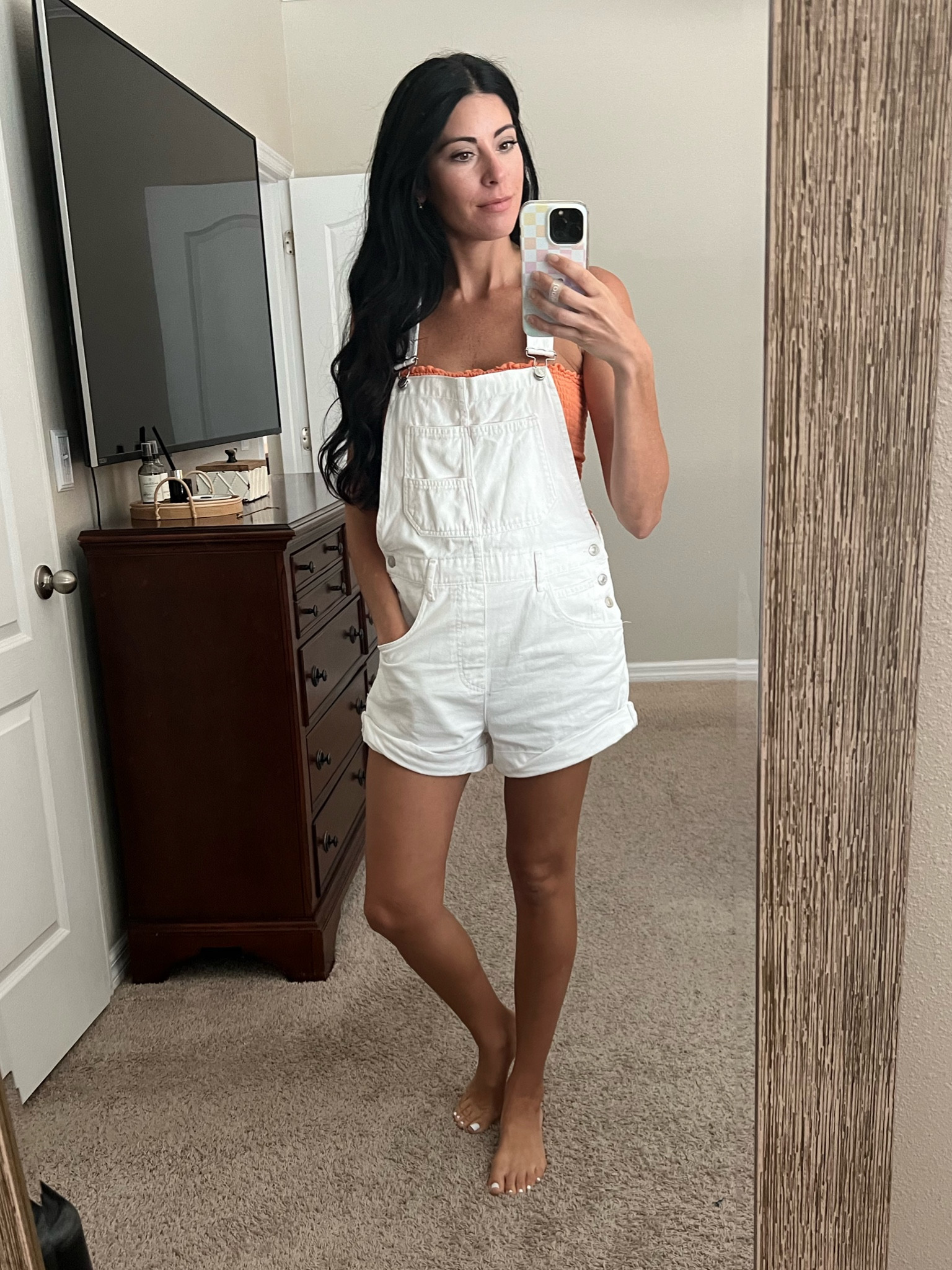 🍊🍊🍊 

Small in overalls + medium in tube top 

#LTKSeasonal #LTKfindsunder100 #LTKfindsunder50