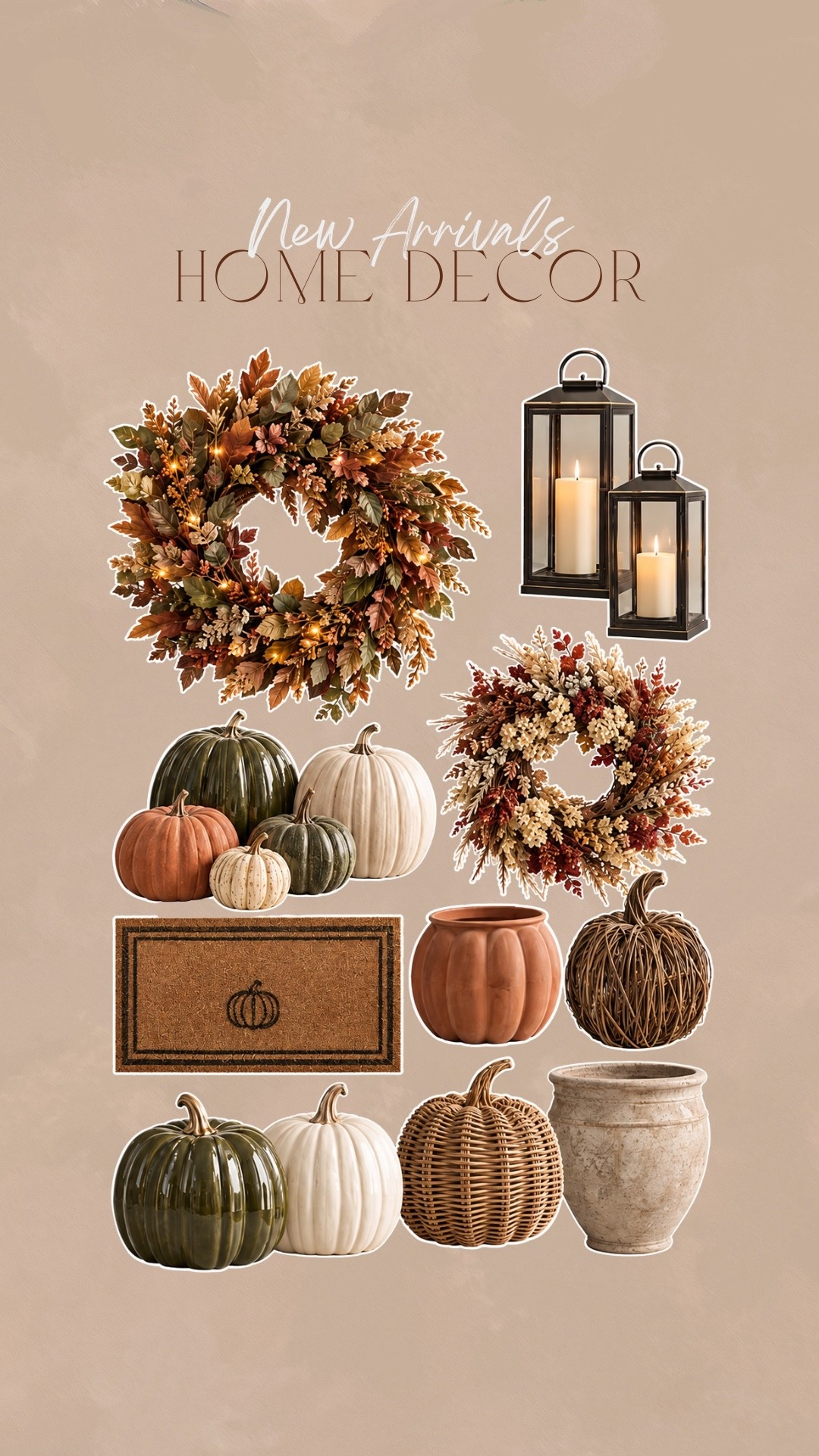 Pottery barn fall home decor