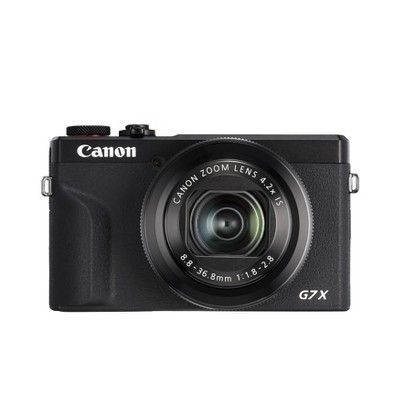 Canon PowerShot G7 X Mark III 20.1 Megapixel Digital Camera - Black: Wi-Fi, Self-Timer, 4K Video | Target