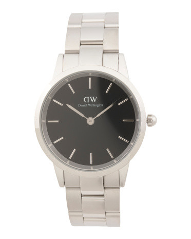 Women's Iconic Link 36mm Stainless Steel Bracelet Watch | TJ Maxx