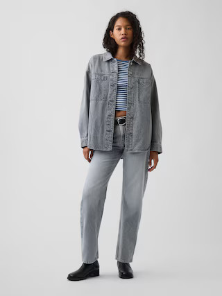 Mid Rise Straight Taper Jeans | Gap (US)