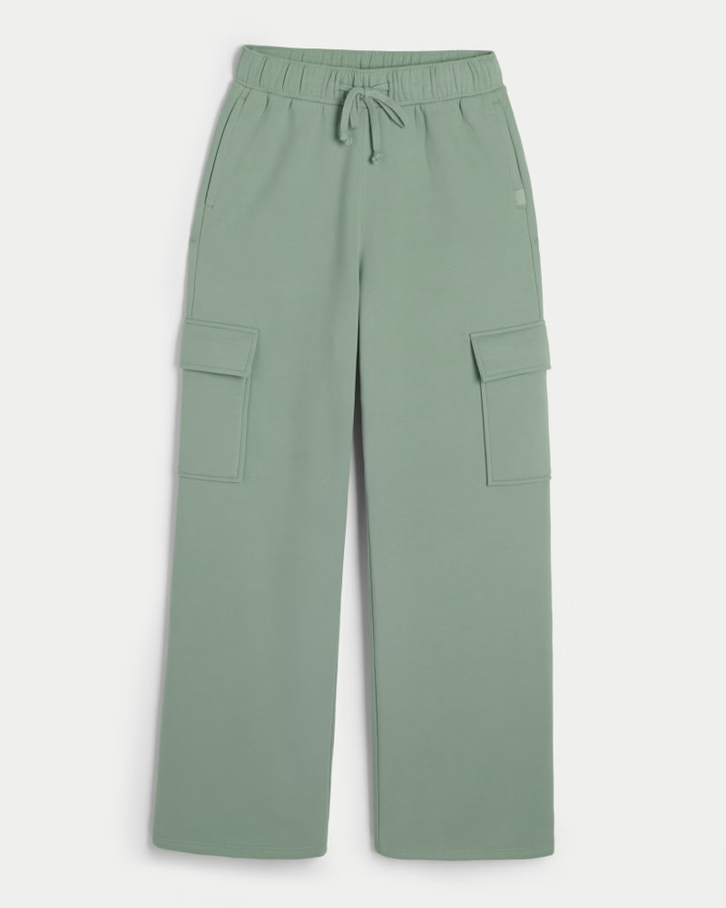 Gilly Hicks Wide-Leg Cargo Sweatpants | Hollister (US)
