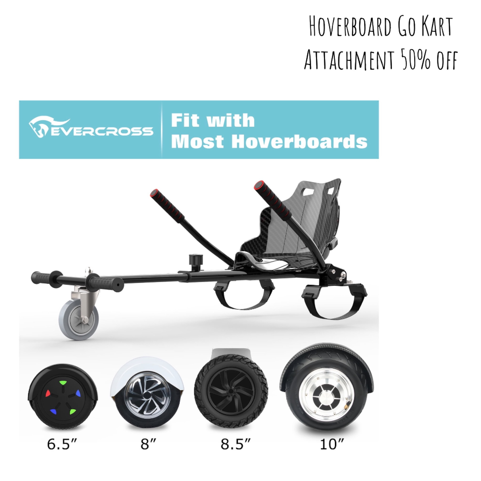 Hoverboard Go Kart Attachment 
#holiday #sale #outdoors 

#LTKkids #LTKhome #LTKHoliday
