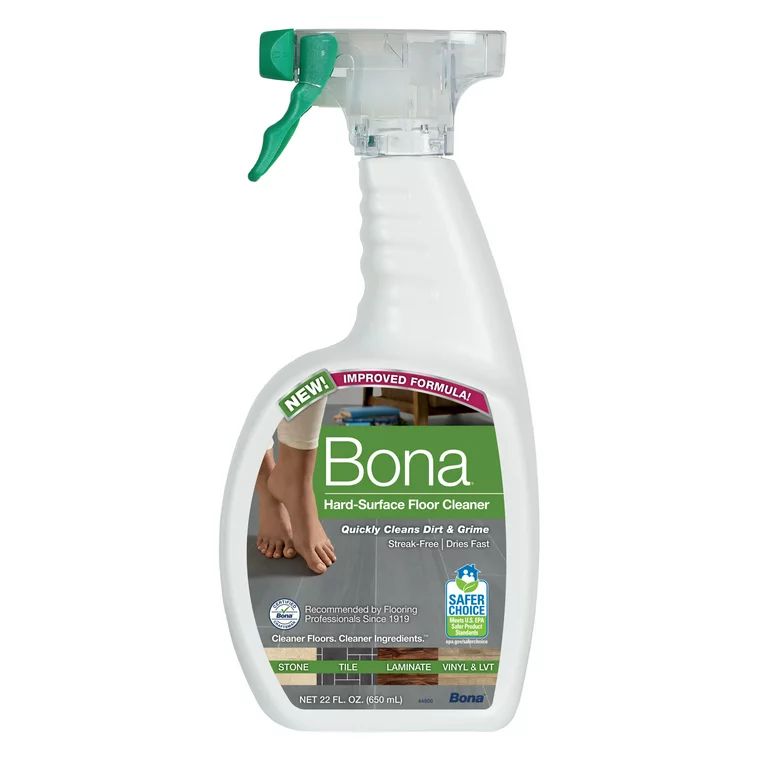 Bona Multi-Surface Floor Cleaner Spray, for Stone Tile Laminate and LVT/LVP, 22 fl oz | Walmart (US)