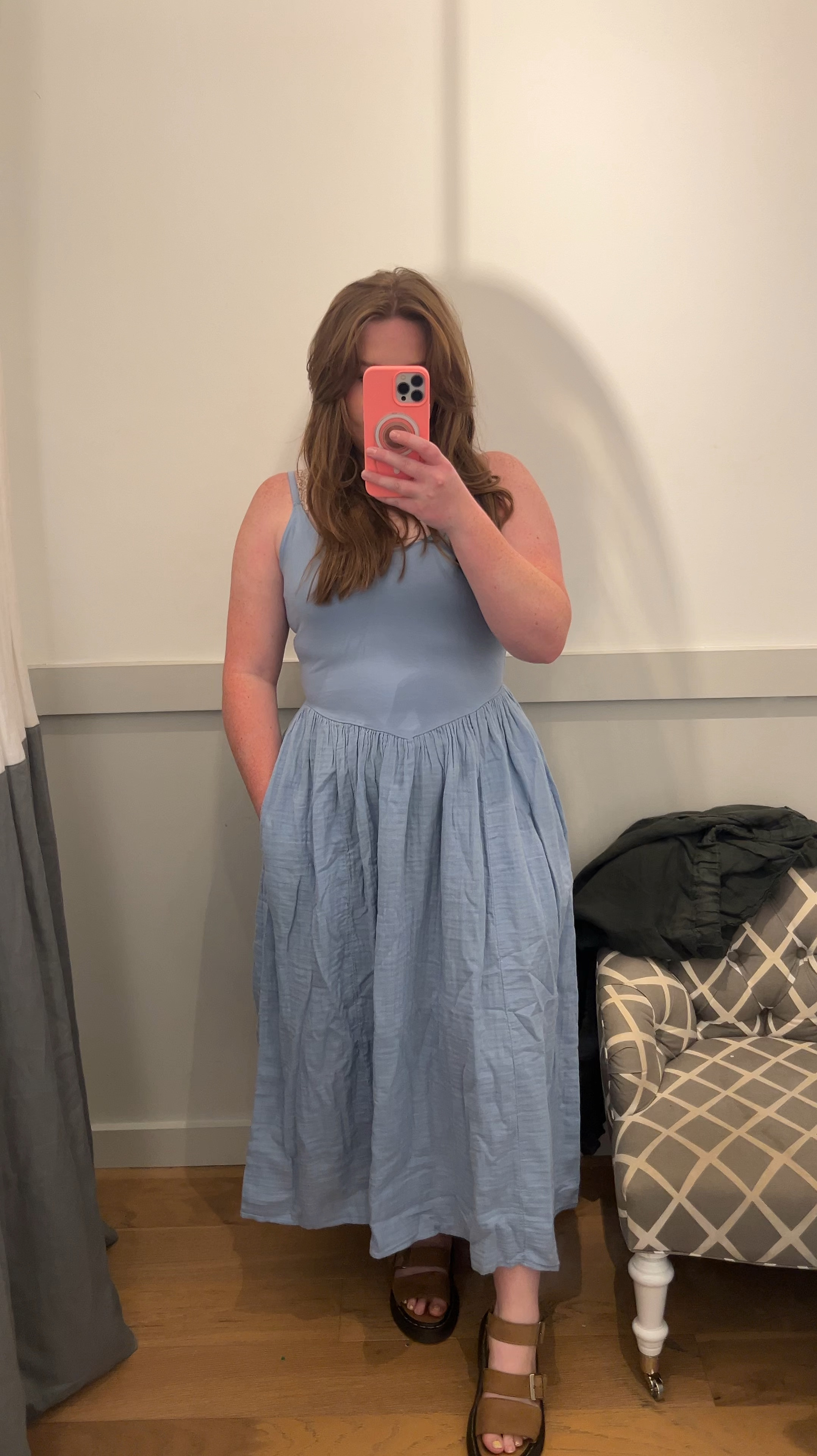 100% cotton v waist midi dress 😍

#LTKStyleTip #LTKMidsize #LTKPlusSize