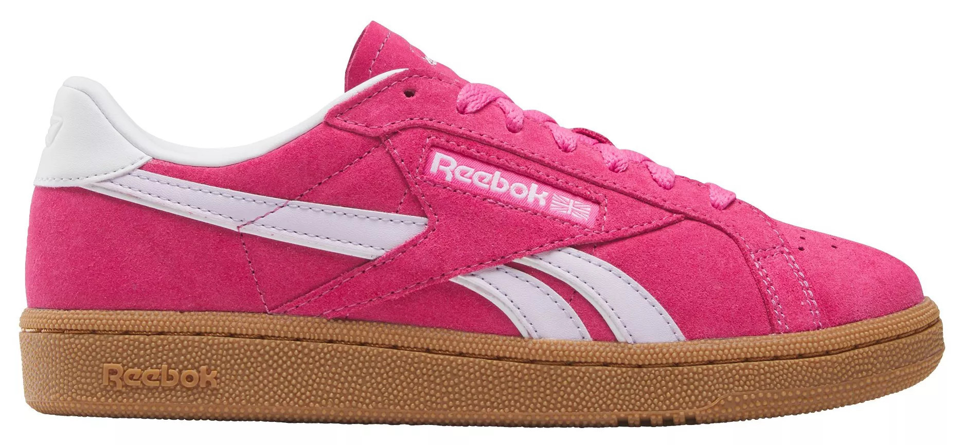 Reebok Women's Club C Grounds UK Shoes, Size 6, Pink/Purple | DICK'S Sporting Goods