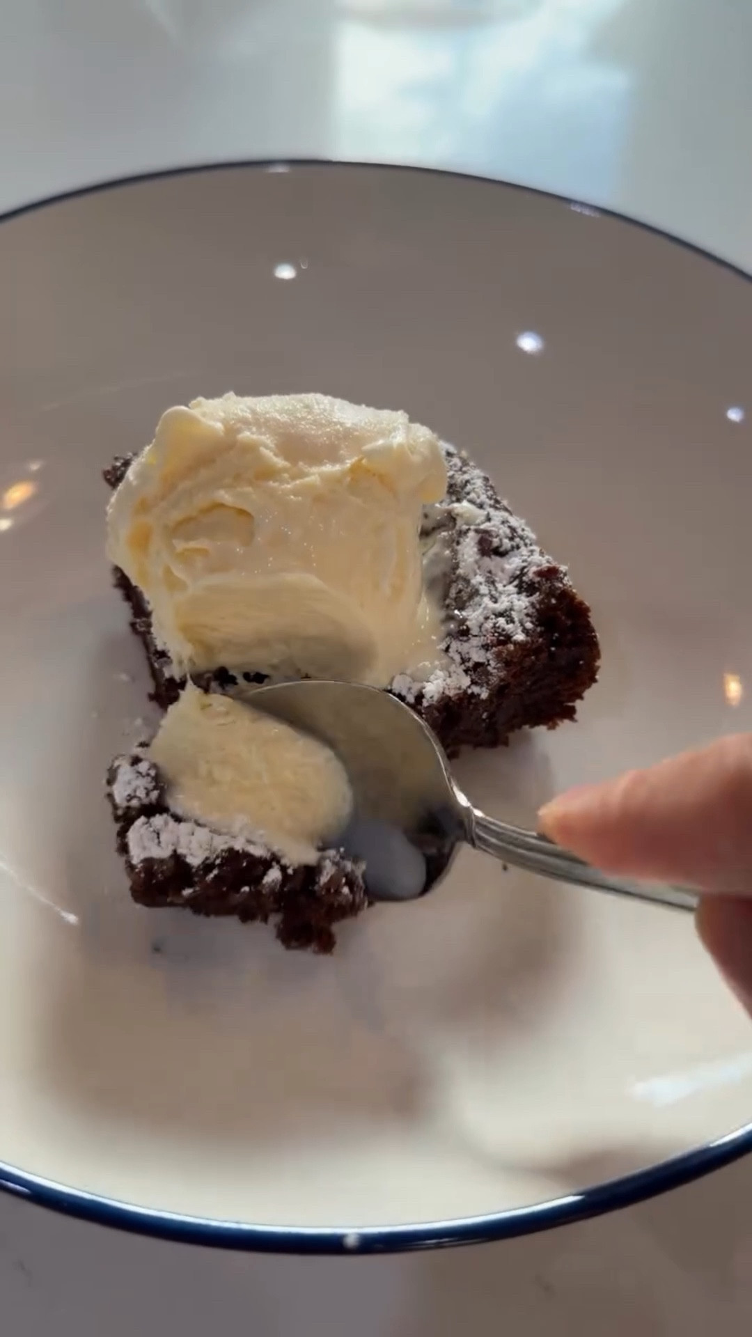 🍫 Mexican Hot Chocolate Brownies 🍫

This started out as a cookie recipe, and then I quickly realized that it would be better as yummy fudgy( don’t think that’s a word lol) brownies using @chocolateabuelita 😋. @heb ‘s 1905 Vanilla took it to another level! Save this post for the next time you want a sweet treat. Recipe Below ⬇️

Ingredients

6 oz Mexican chocolate
9 tablespoons unsalted butter, softened
1 cup light brown sugar
¾ teaspoon pure vanilla extract
2 eggs
1⅓ cups all-purpose flour
¾ cup cocoa powder, plus 1 tablespoon
2 teaspoons baking powder
¼ teaspoon ancho chile powder
1 teaspoon kosher salt
confectioners’ sugar, for coating (use your desired amount) 

Instructions
	1.	Preheat the oven to 350°F. Fill a small saucepan halfway with water and bring it to a simmer. Place the chocolate in a heatproof bowl, set it over the simmering water, and stir until melted. Remove from heat and set aside.
	2.	In the work bowl of a stand mixer fitted with the paddle attachment, cream the butter, brown sugar, and vanilla on medium speed until very light and fluffy, about 5 minutes. Scrape down the bowl, then beat for another 5 minutes.
	3.	Reduce the speed to low, add the melted chocolate, and beat until incorporated.
	4.	Add the eggs, beating until incorporated and scraping down the bowl as needed. Once both eggs are added, scrape down the bowl again, increase speed to medium, and beat for 1 minute.
	5.	Add the flour, cocoa powder, baking powder, ancho chile powder, and salt. Reduce speed to low and beat until the mixture comes together. 
	6.	Pour the mixture into a 9”  baking dish. 
	7. Bake for 15-20 minutes 
	8. Remove from the oven and let them cool 20 to 30 minutes before sprinkling powdered sugar on top. 
  9. Top with your favorite vanilla ice cream. ❤️

#sweettreat #bakingfromscratch

#LTKvlog #LTKHome