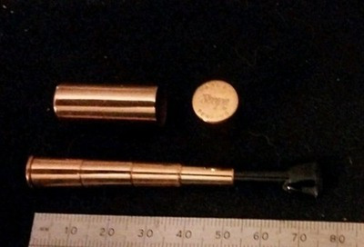 Vintage Scope Brass Telescoping Cigarette Holder With Case | eBay US