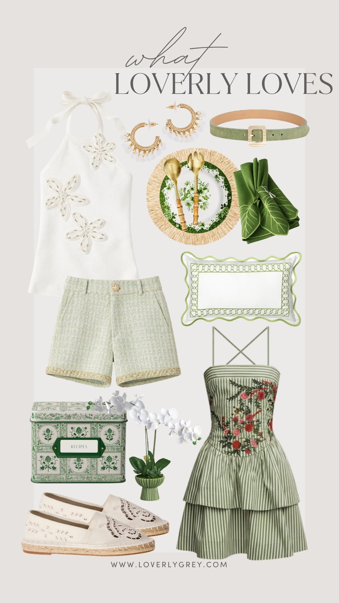 What’s better than a springtime green paired with neutrals? Obsessed with all of these finds! 😍 definitely adding all to my cart. From home decor to wardrobe staples, these are definitely worth picking up b

Loverly grey, Anthropologie finds, Amazon home, spring outfit ideas, tweed shorts, green coastal aesthetic, palm beach aesthetic, Maeve 

#LTKHome #LTKSeasonal