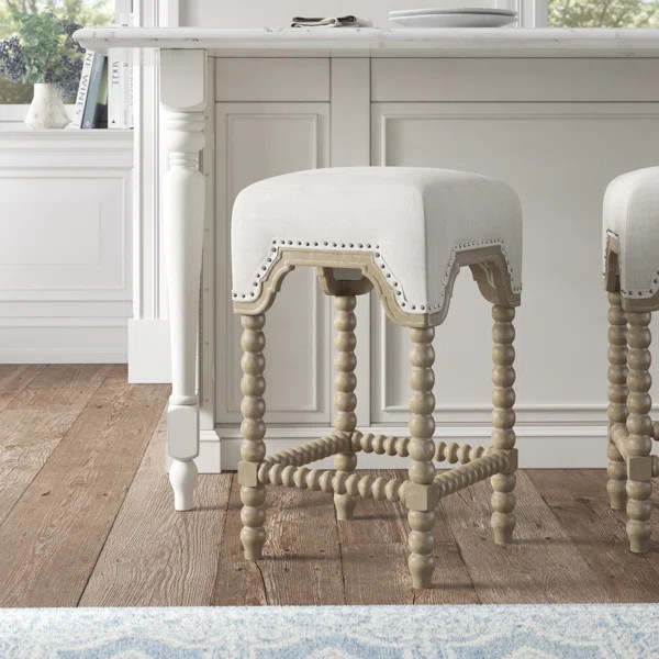 Ondine Solid Wood 26" Counter Stool | Wayfair North America
