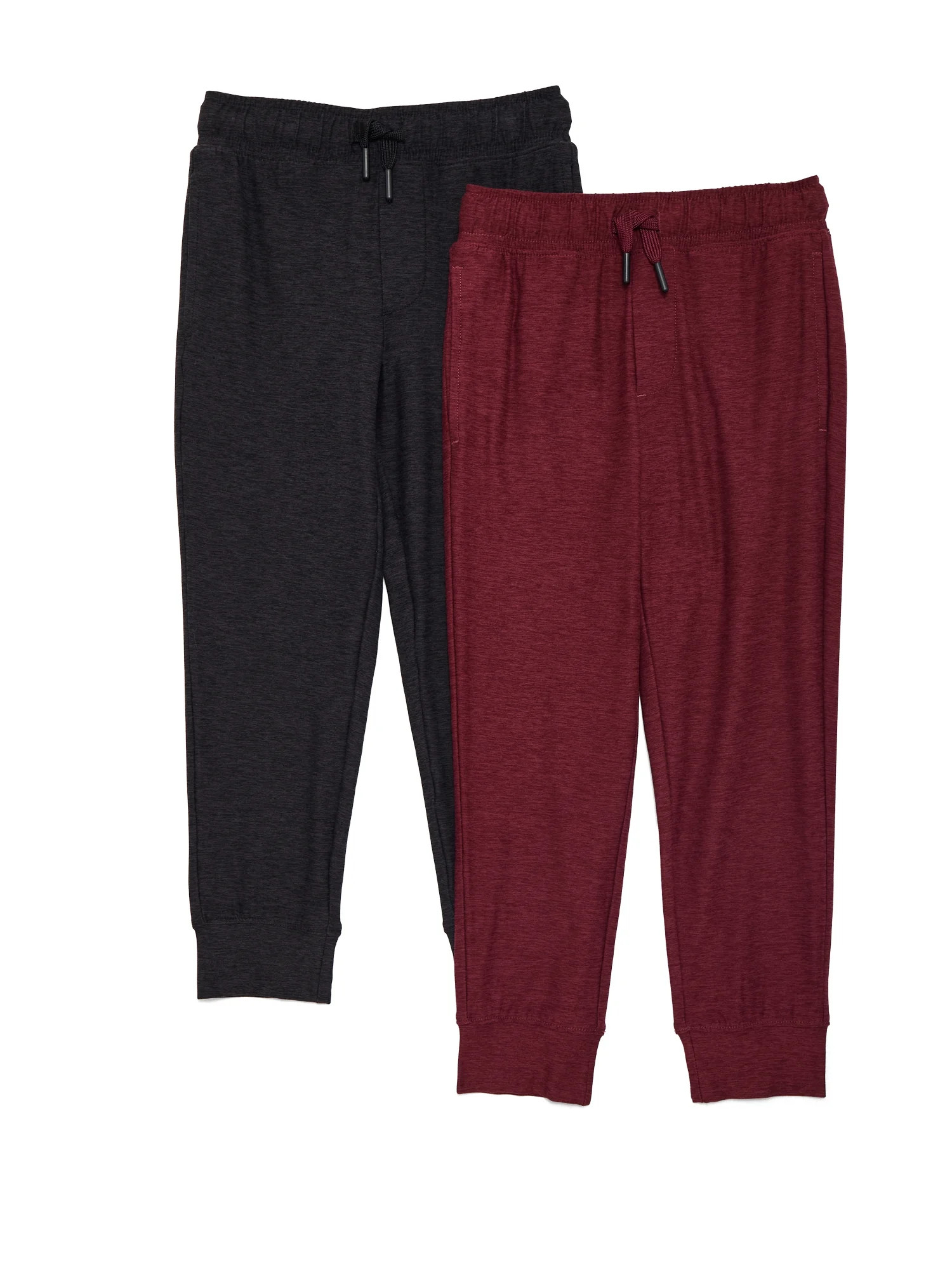 Athletic Works Boys ButterCore Joggers, 2-Pack, Sizes 4-18 | Walmart (US)