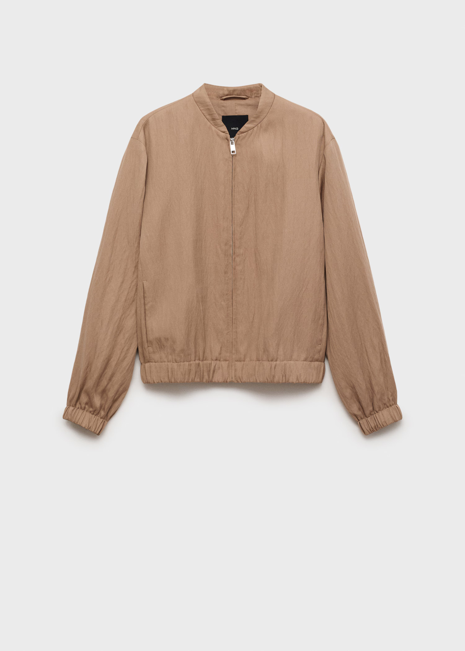 Lyocell bomber jacket - Women | MANGO USA | Mango (US/MX/AU)