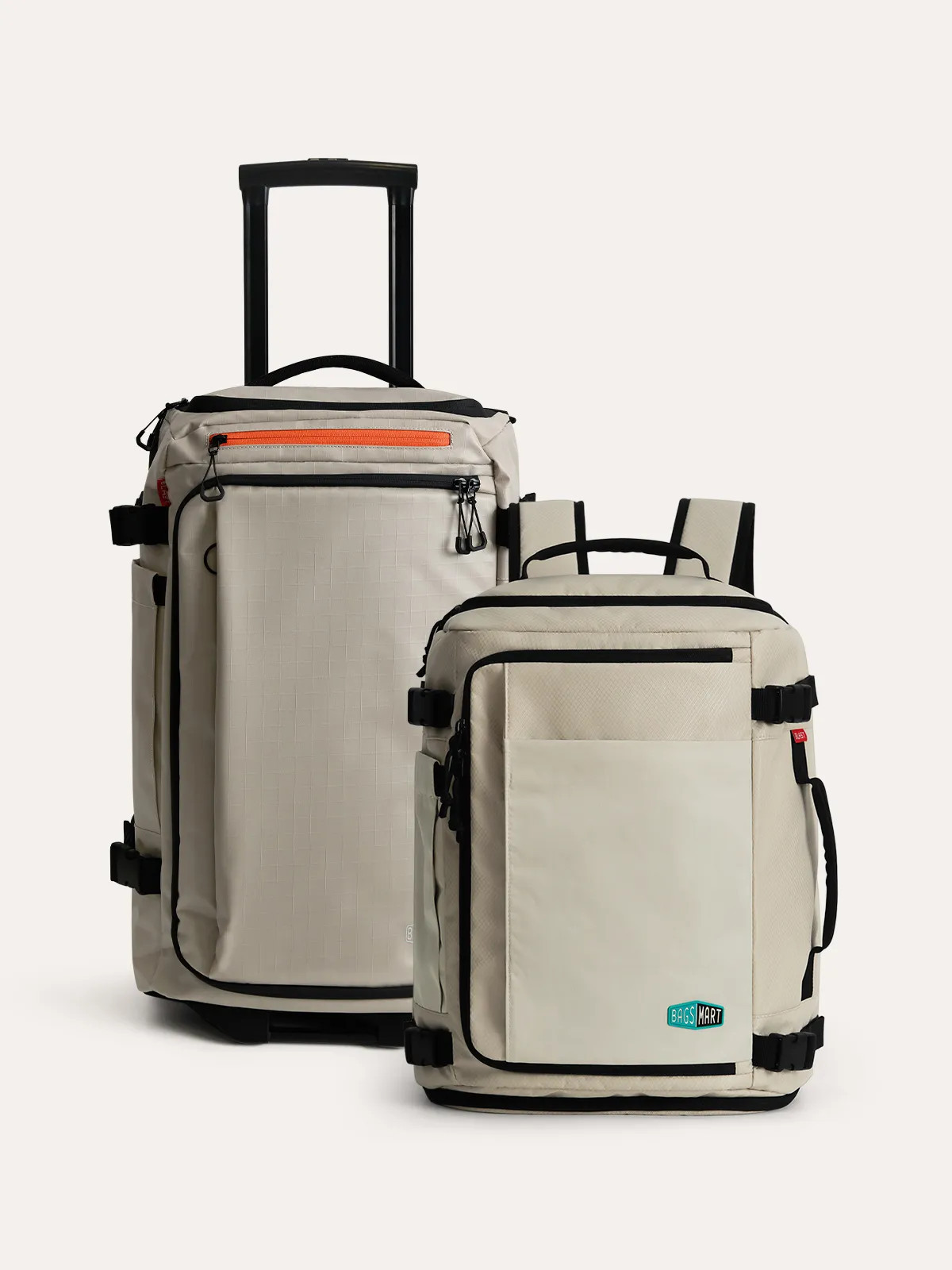 Blast Pro Expedition Set - Blue / Oyster | BAGSMART