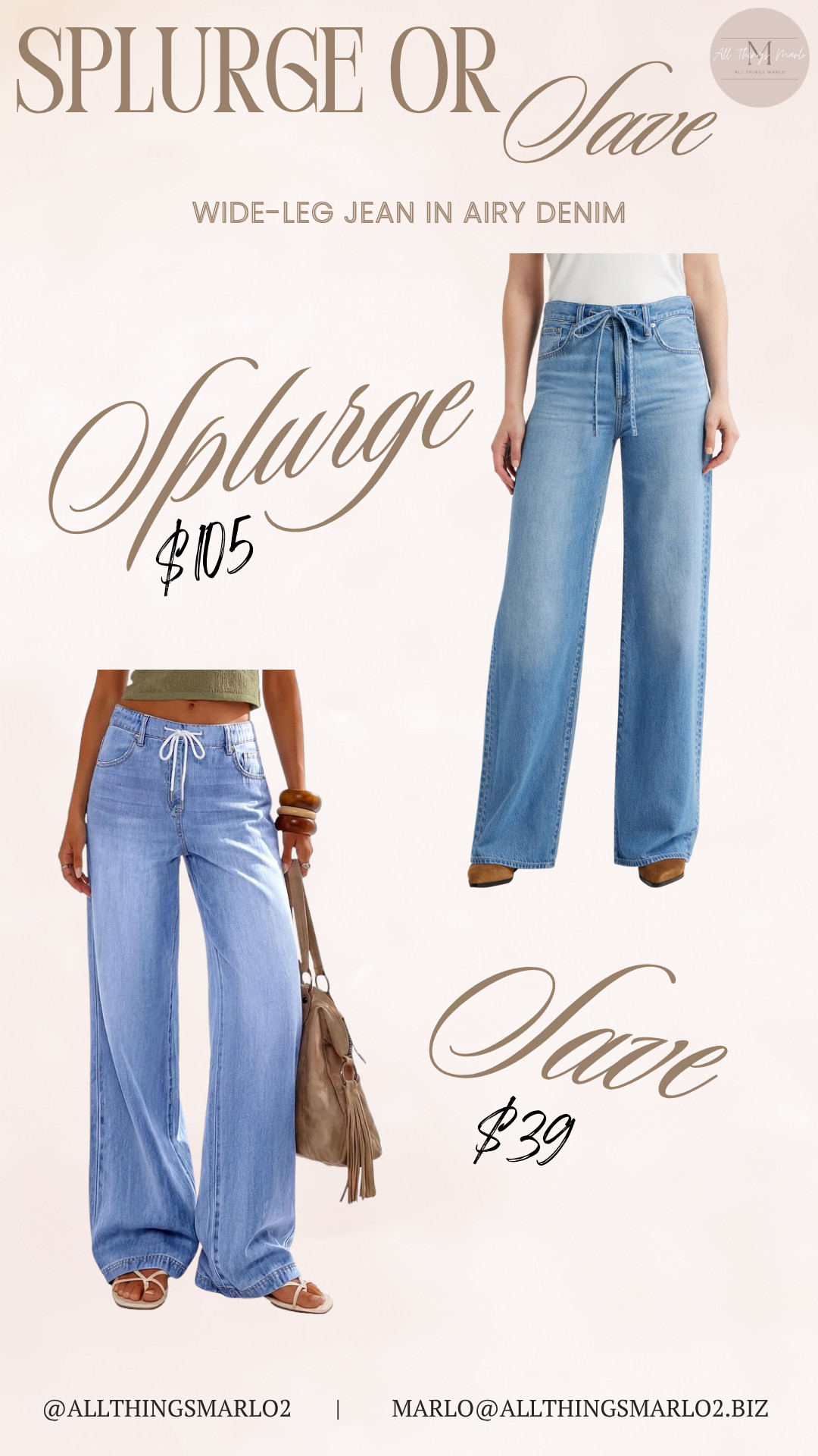 Wide-Leg Jean in Airy Denim 

 #LTKSeasonal #LTKWorkwear #LTKTravel