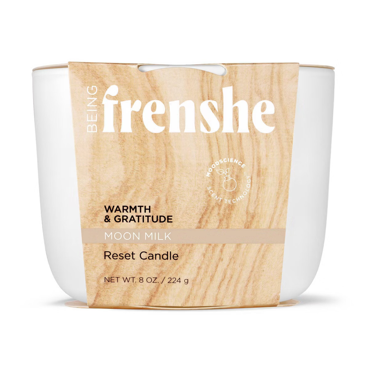 Being Frenshe Reset Candle - Moon Milk - 8oz | Target