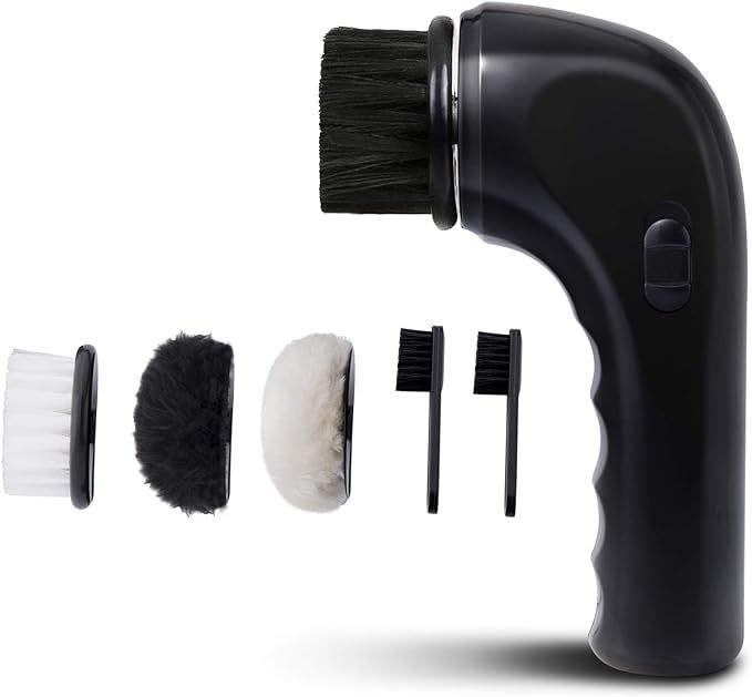 Electric Shoe Cleaner Brush, Electric Shoe Polisher Brush Shoe Shiner Dust Cleaner Portable USB S... | Amazon (US)
