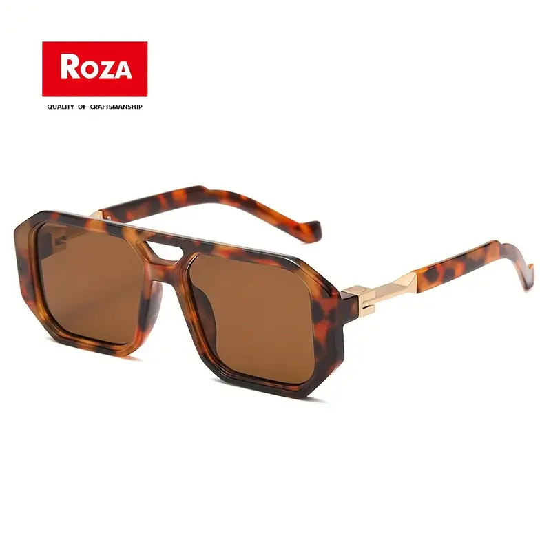 New Cool Premium Thick Polygonal Double Bridges Fashion Glasses Flat Top For Men Women Outdoor Sp... | Temu Affiliate Program