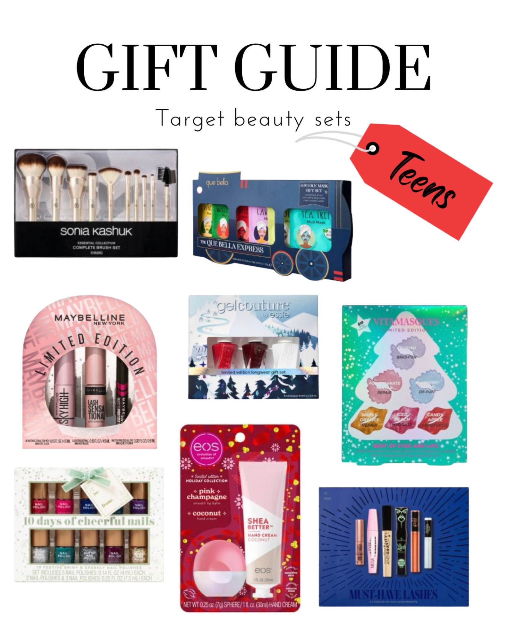 Teen Girl GIFT GUIDE - Target beauty sets. 

Sale Alert - 25% off today

#LTKHoliday #LTKGiftGuide #LTKbeauty